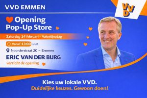 VVD pop-up store Emmen 