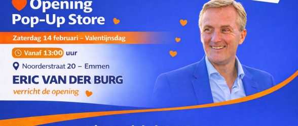 VVD pop-up store Emmen
