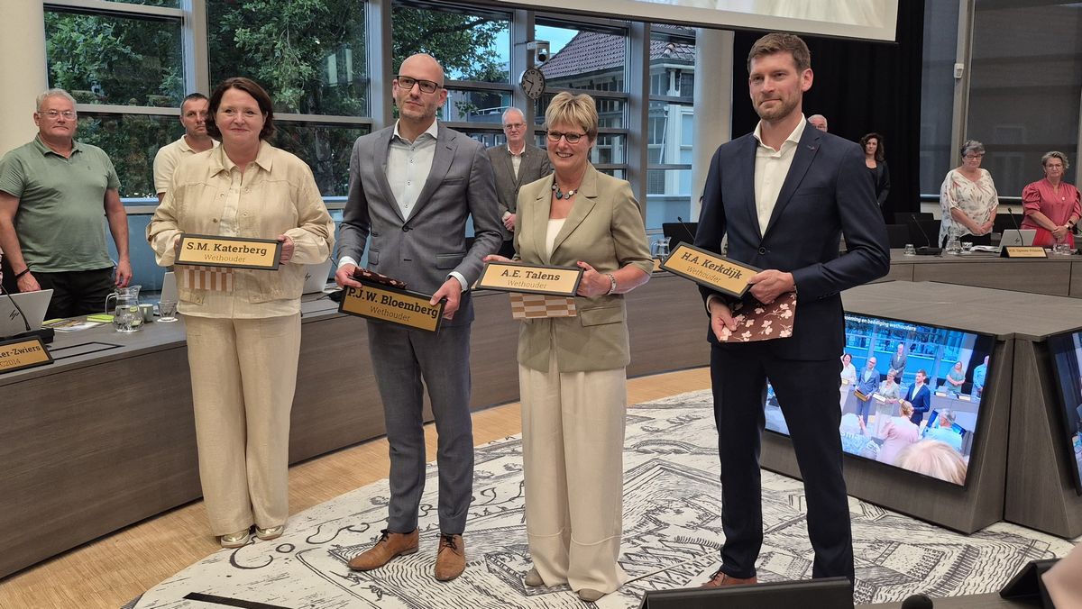 Wethouders geïnstalleerd