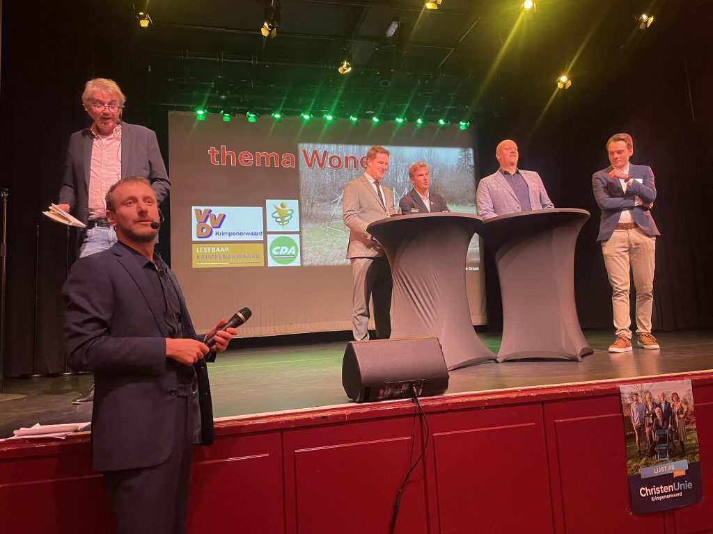 Duidelijke keuzes bij debat in Theater Concordia