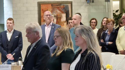 beëdiging Kees Ivonne en Wendy