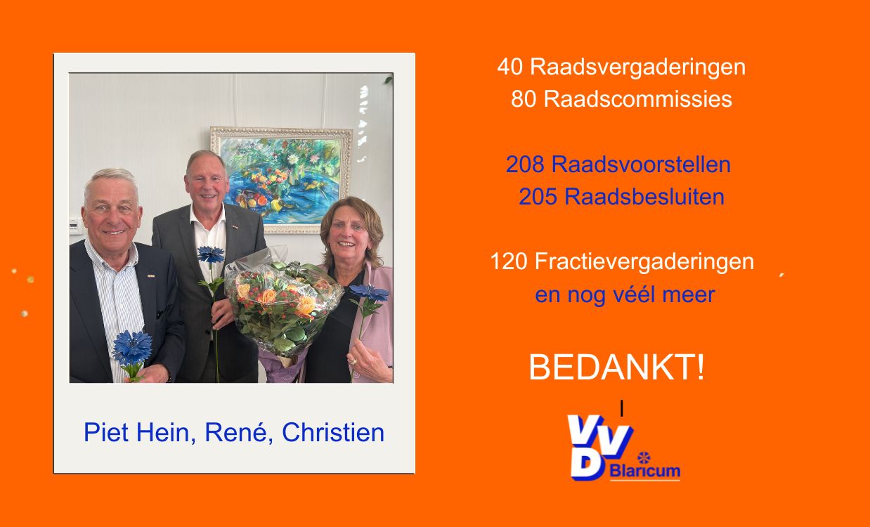 Afscheid Raadsleden 2022-26
