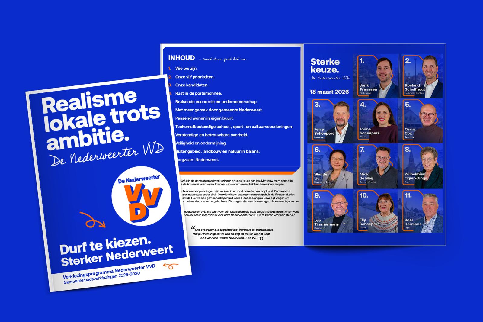 Nederweerter VVD: investeren in een sterker Nederweert
