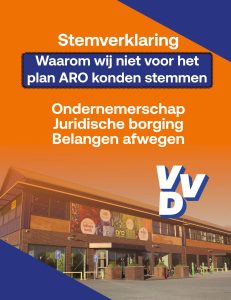 Waarom wij niet voor het plan ARO konden stemmen