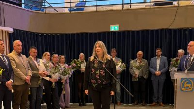 Manon Tibben legt de belofte af