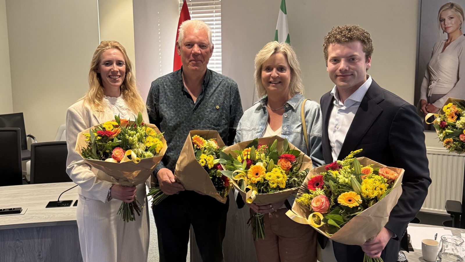 Nieuwe commissieleden VVD Stede Broec - april 2026