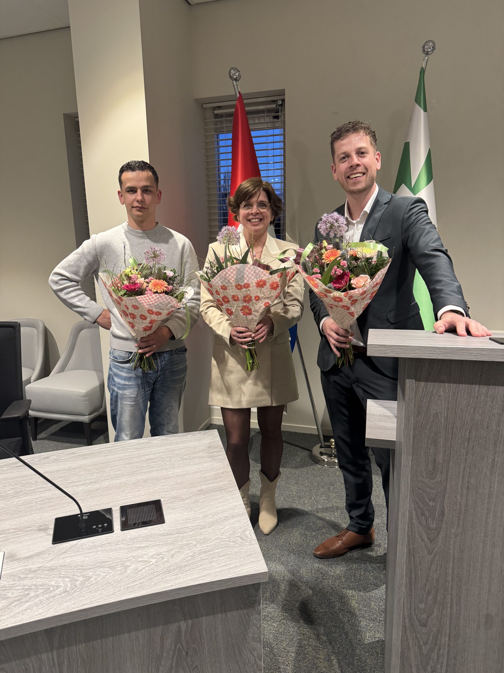 Nieuwe raadsfractie.