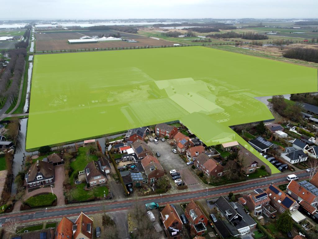 ‘Positief, maar kritisch over woningbouwplan Silverwoid in Lutjebroek’