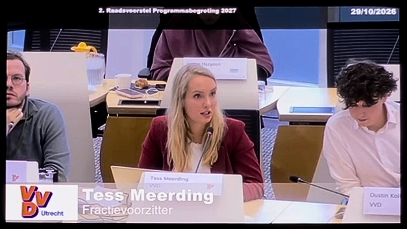 LVN themacommissie Vrouwenrechten, VVD Utrecht, Tess Meerding, Maria Eldering, Nathalie Soeteman, Lucia Nuijts, Caroline Peeck