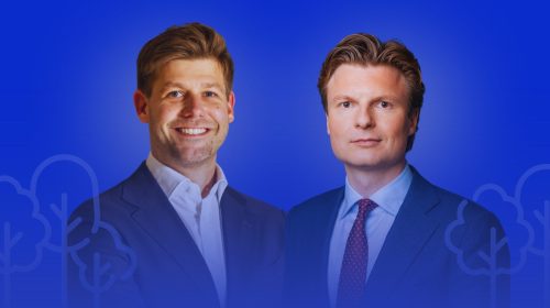 Ruben Brekelmans en Niels van Stappershoef in Wilhelminapark