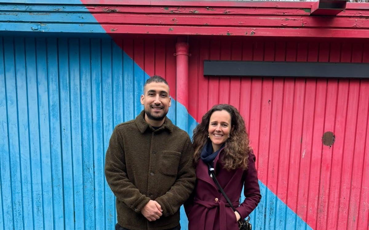 Martine Hoogsteen en Jaouad Bouchikhi, jeugdprofessional van JB zorg op maat.nl