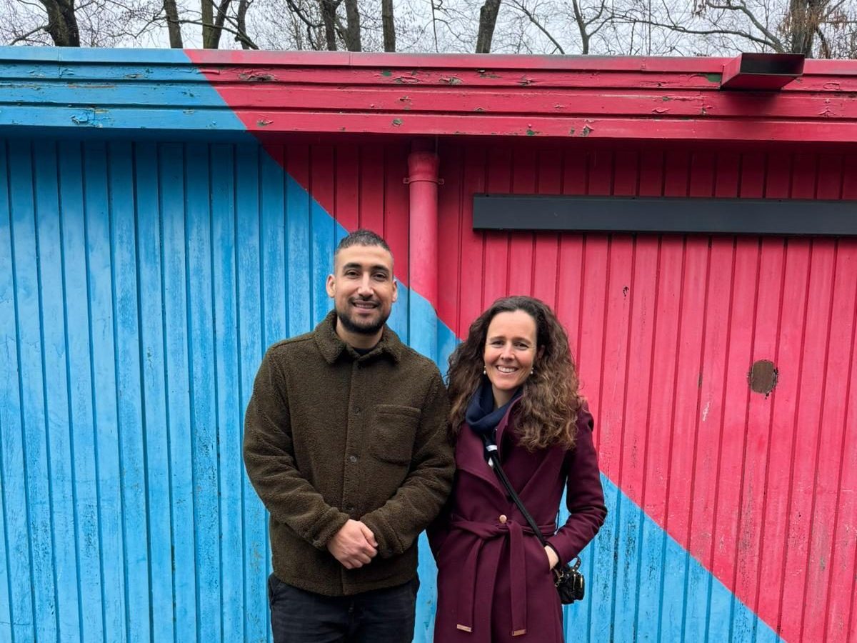 Martine Hoogsteen en Jaouad Bouchikhi, jeugdprofessional van JB zorg op maat.nl