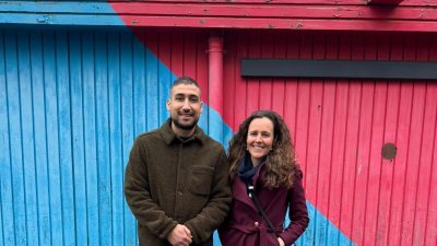 Martine Hoogsteen en Jaouad Bouchikhi, jeugdprofessional van JB zorg op maat.nl