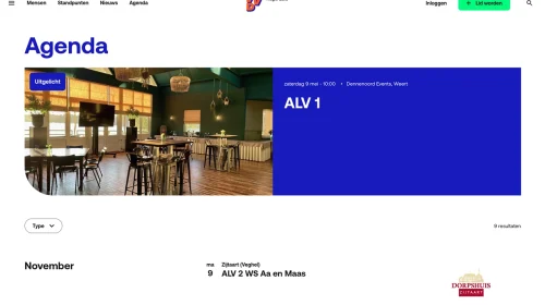 Nieuwe site