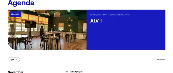 Nieuwe site