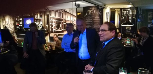 Arthur Sterk in het Politiek Café