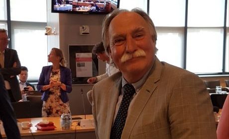 Coen Sleddering in de gemeenteraad