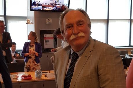 Coen Sleddering in de gemeenteraad