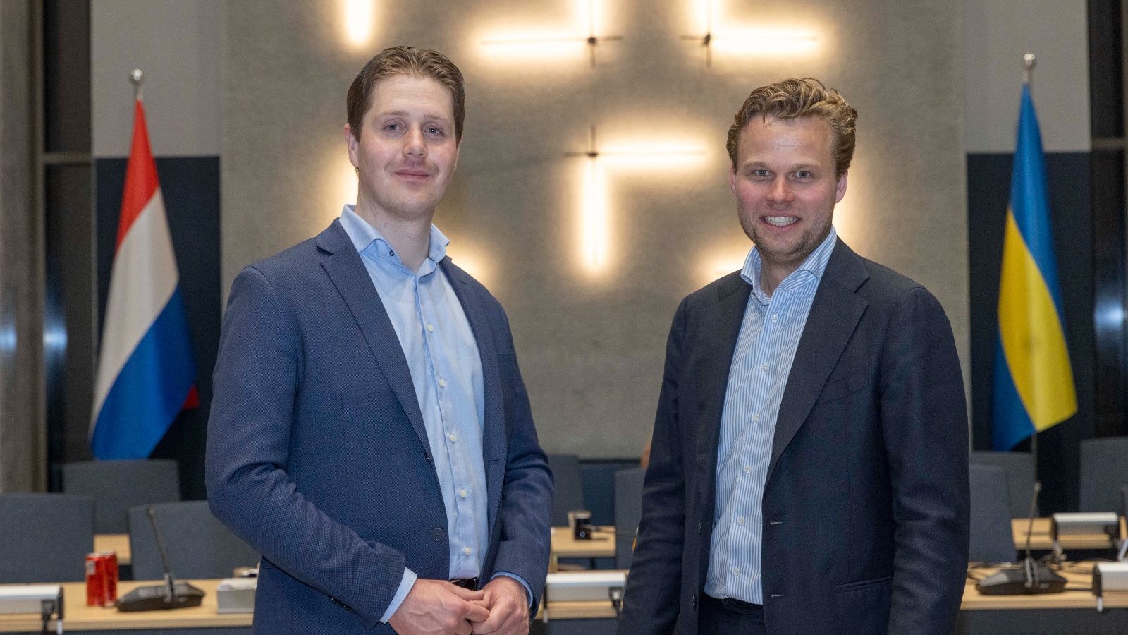 Jordy Loof en Folkert Stuij