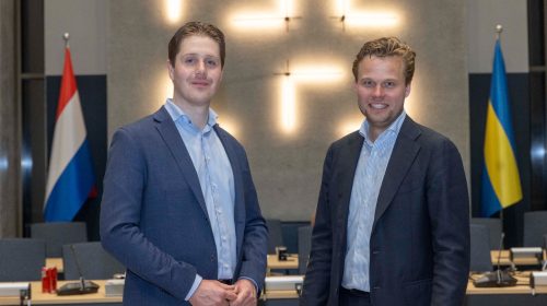 Jordy Loof en Folkert Stuij