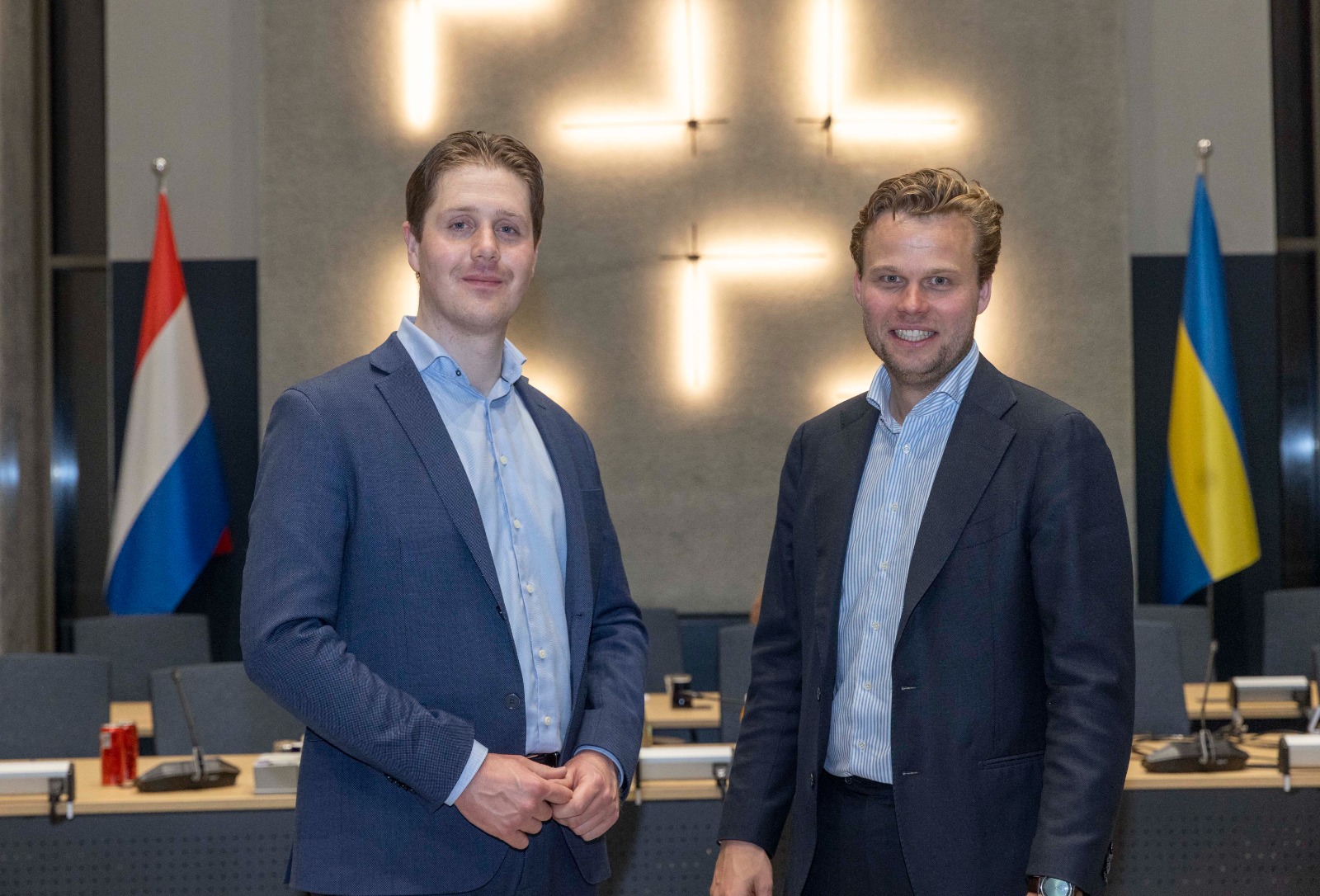 Jordy Loof en Folkert Stuij